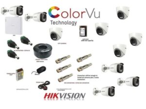 Hikvision 8-Channel ColorVu CCTV Camera Full Kit