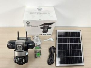 4G Smart Triple Lens PTZ Camera