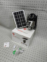 V380Pro 4G DUAL Lens Solar Security Camera